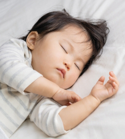 Relaxes and opens fists