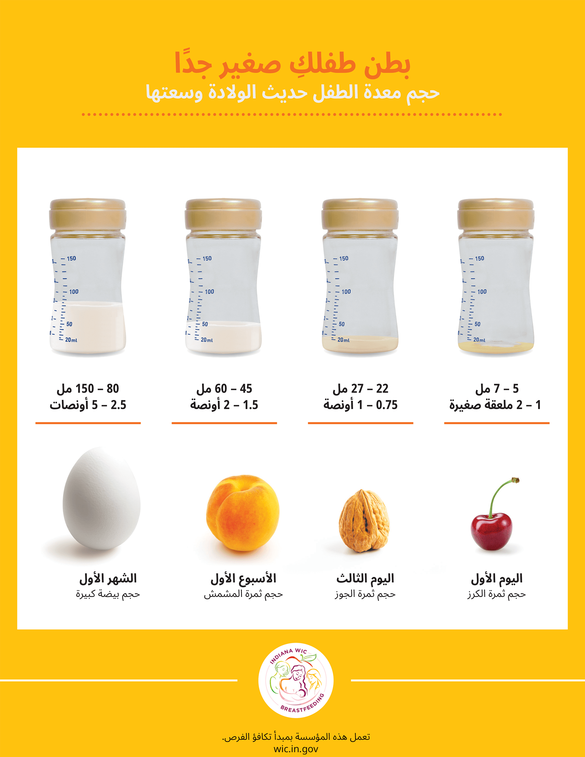 Your Babys Tummy is Very Small